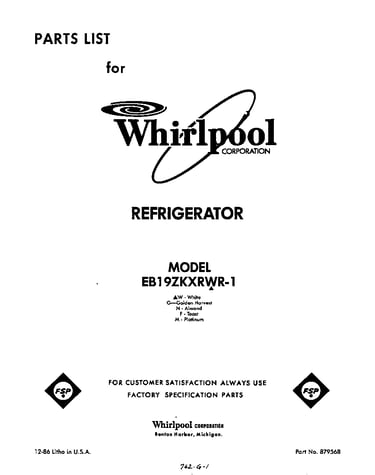 Front cover