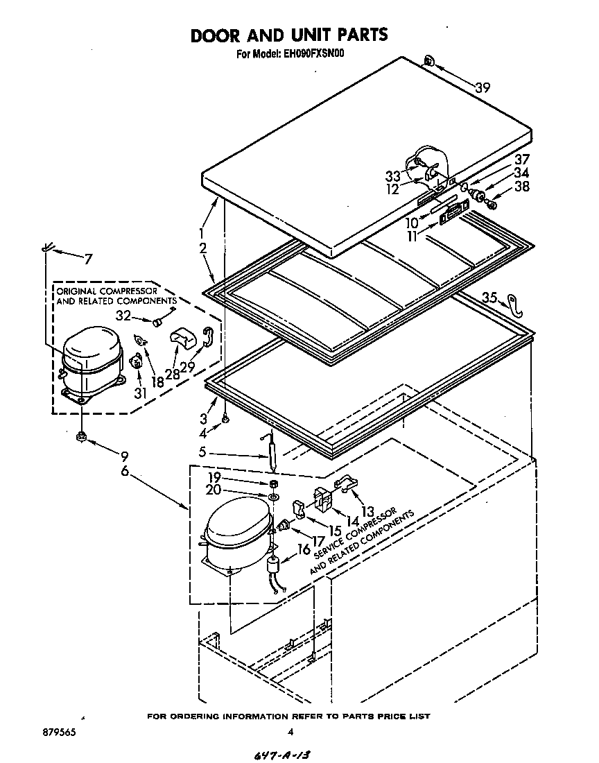Parts diagram