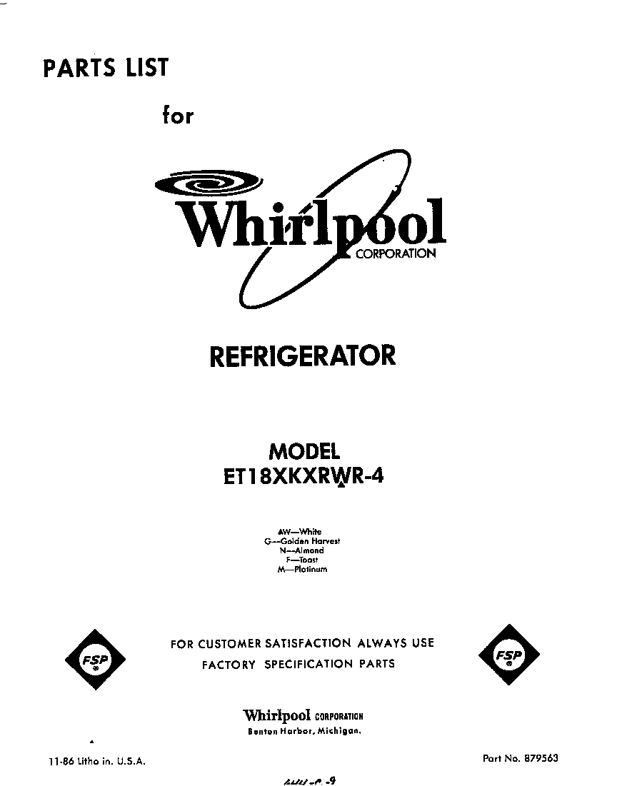 Front cover