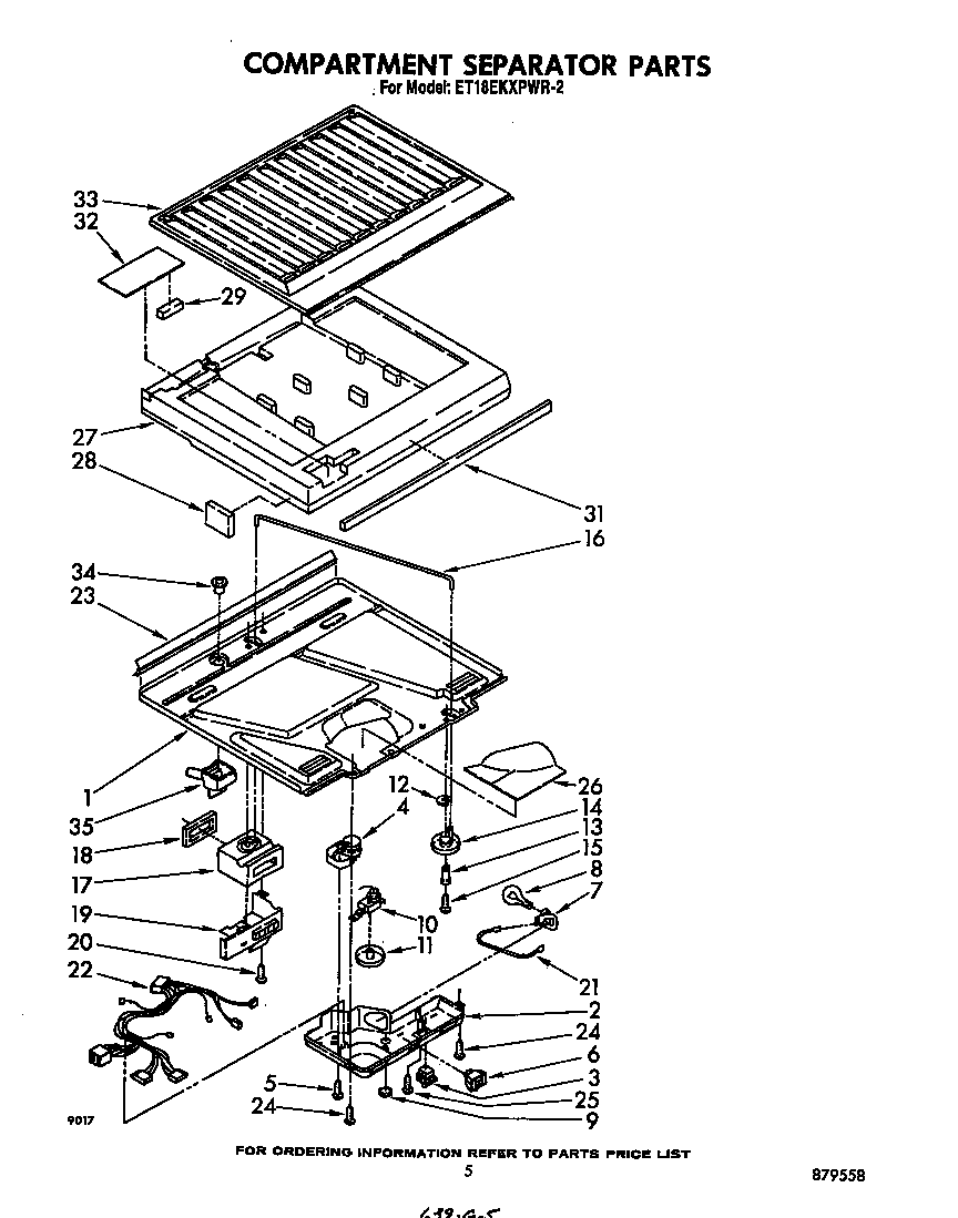 Compartment separator