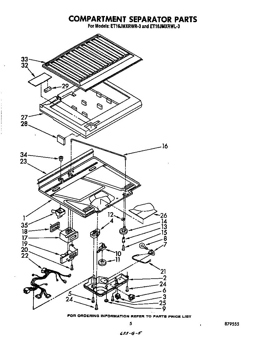 Compartment separator