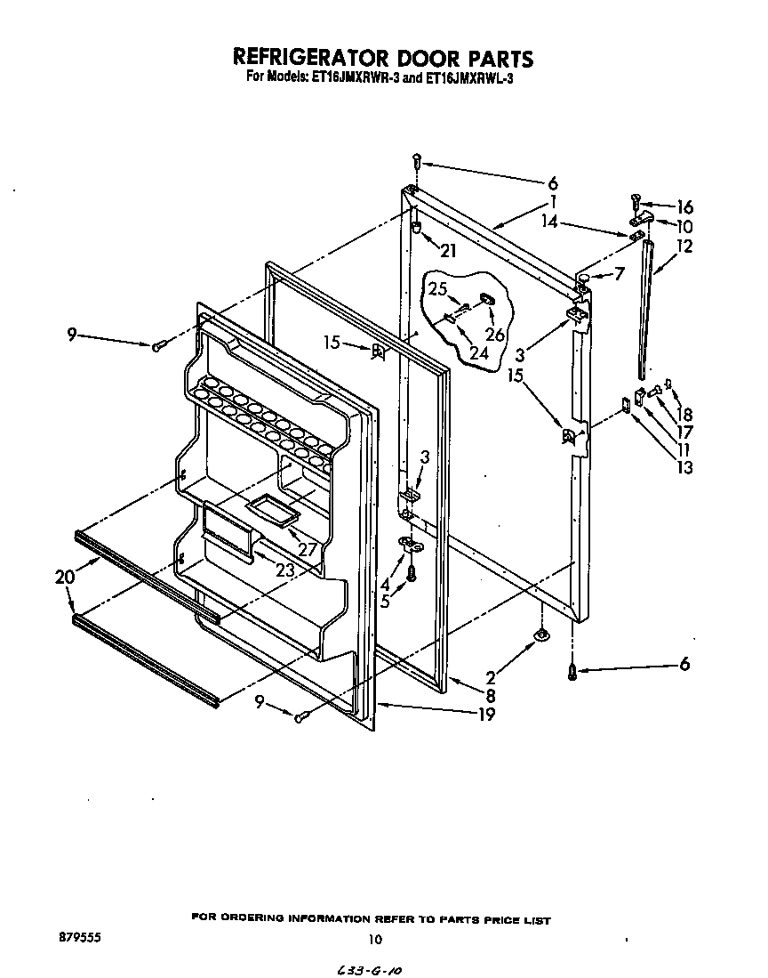 Refrigerator door