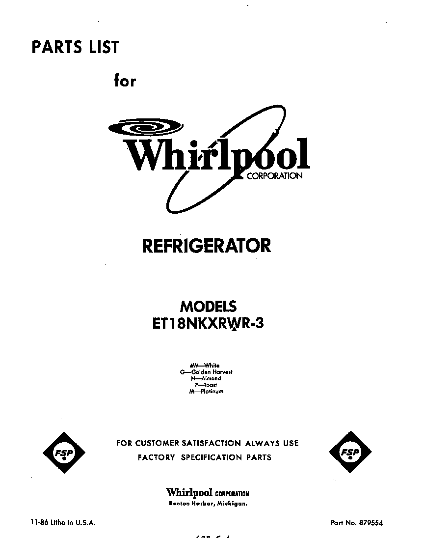 Front cover
