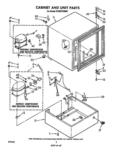 Parts diagram