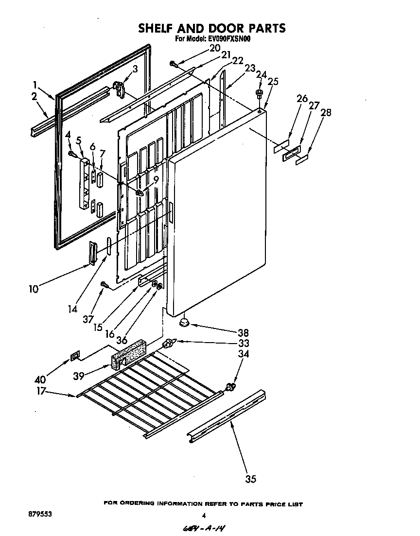 Parts diagram