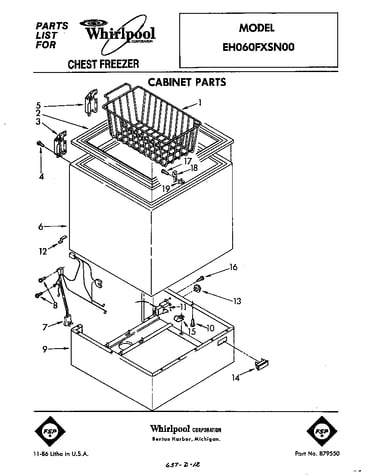 Parts diagram