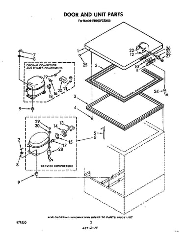 Parts diagram