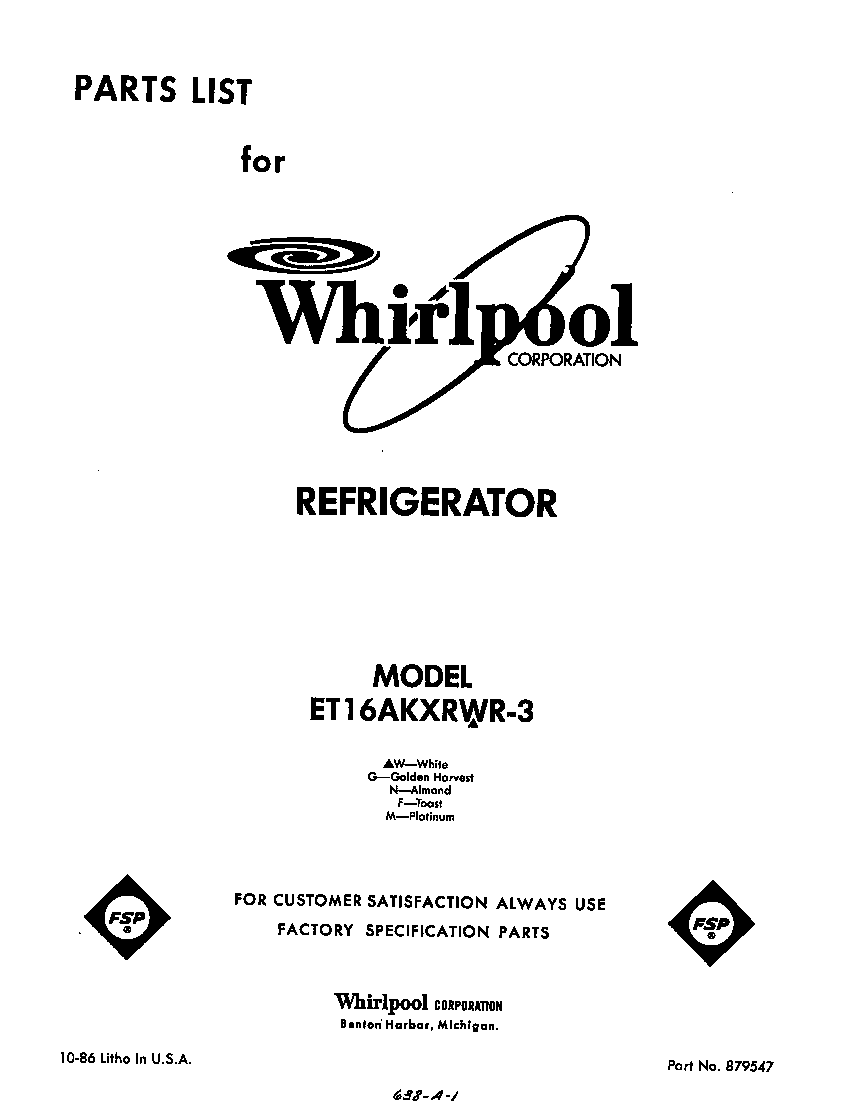 Front cover