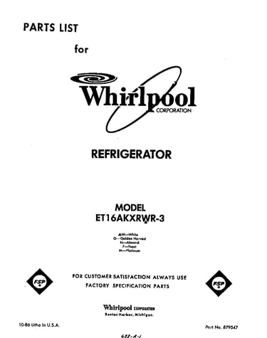 Front cover