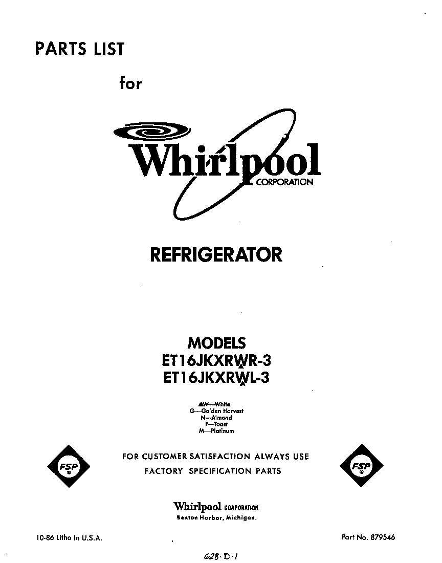 Front cover