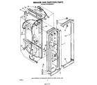 Whirlpool ED22MMXRWR1 breaker and partition diagram