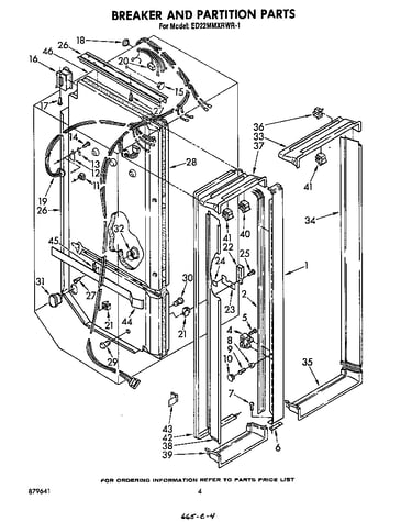 Breaker and partition