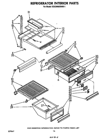 Refrigerator interior