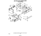 Whirlpool ED22MMXRWR1 air flow and control diagram
