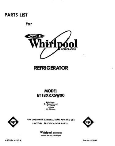 Front cover