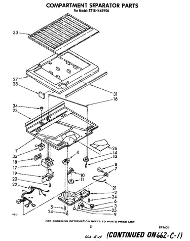 Compartment separator