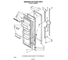 Whirlpool ED19HKXRWR3 refrigerator door diagram