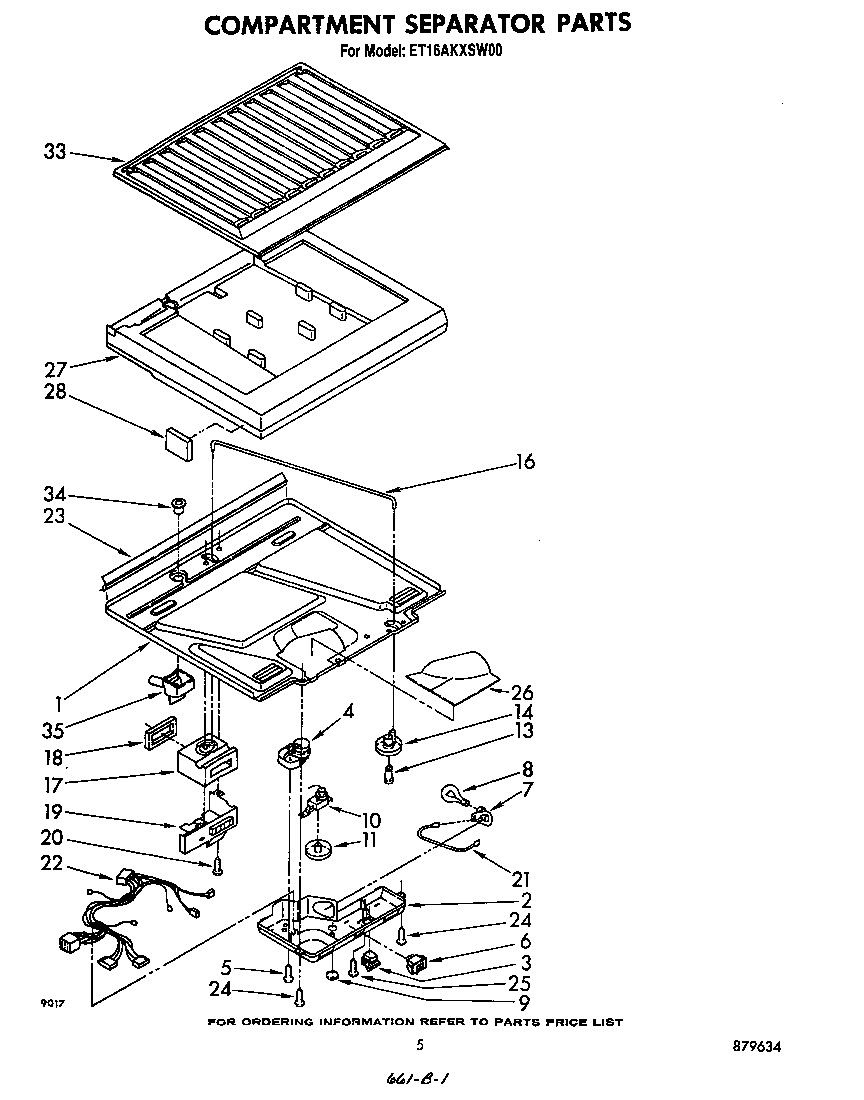 Compartment separator