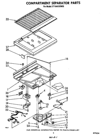 Compartment separator