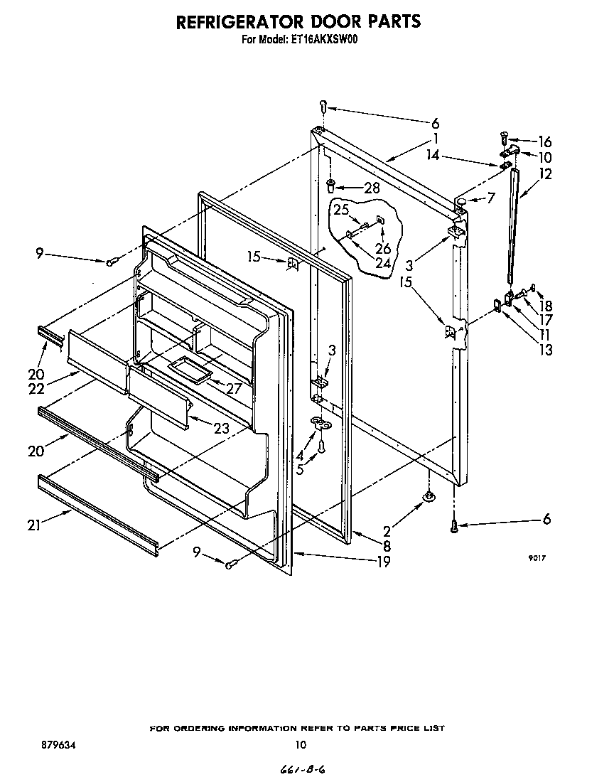 Refrigerator door