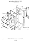 Refrigerator door