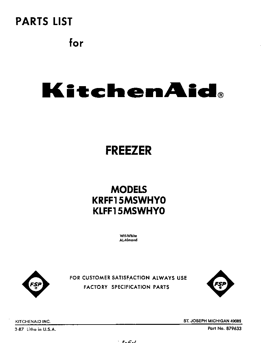 Front cover