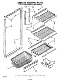 Breaker and shelf