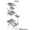 Whirlpool ET16EK1PWR2 shelf diagram