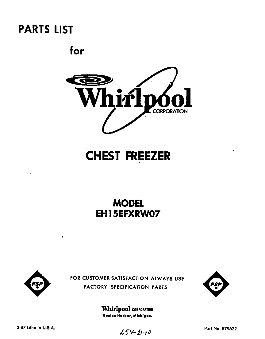 Parts diagram