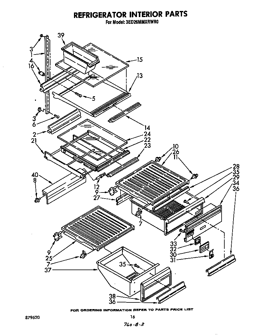 Refrigerator interior