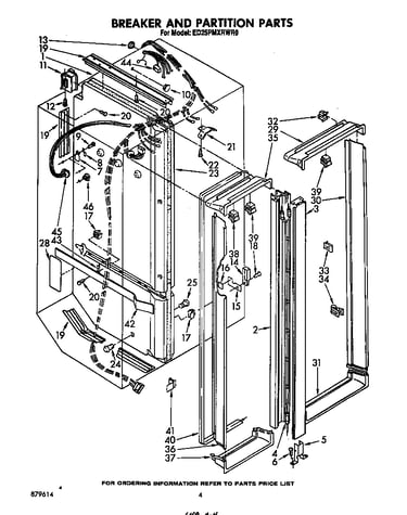 Breaker and partition