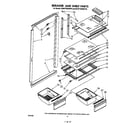 KitchenAid KRRF15XSWHY0 breaker and shelf diagram