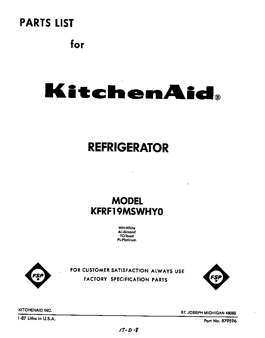 Front cover