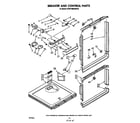KitchenAid KFRF19MSWHY0 breaker and control diagram