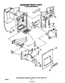 Dispenser front