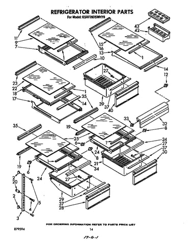 Refrigerator interior