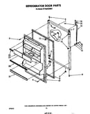 Refrigerator door