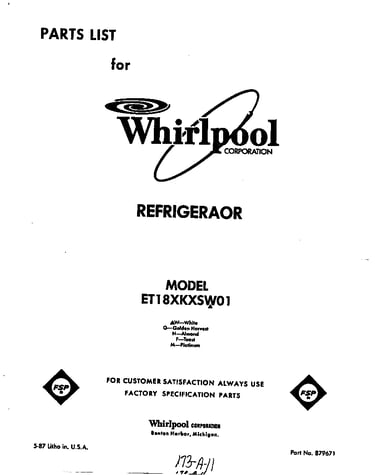 Front cover