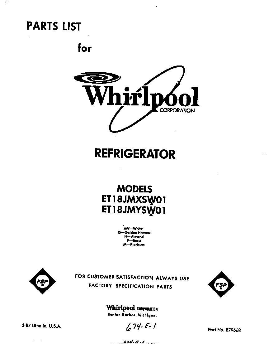 Front cover