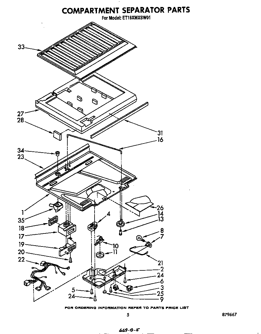 Compartment separator
