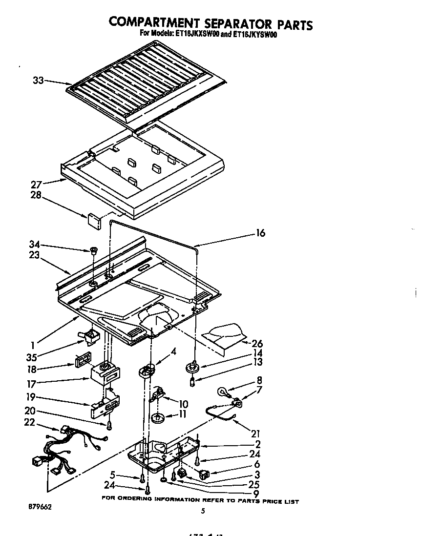 Compartment separator