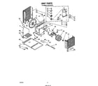 Whirlpool ACS102XT0 unit parts diagram
