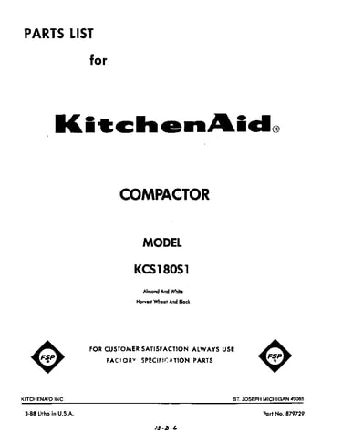 Front cover
