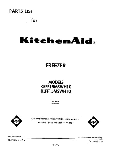 Front cover