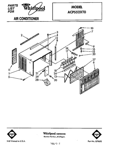 Cabinet and front