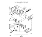 Whirlpool ACP052XT0 airflow and control diagram