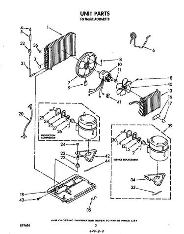 Unit parts