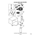 Whirlpool AC0052XT0 optional parts (not included) diagram