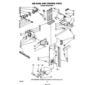 Whirlpool ED19SCXRWR1 air flow and control diagram