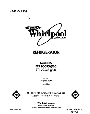 Front cover
